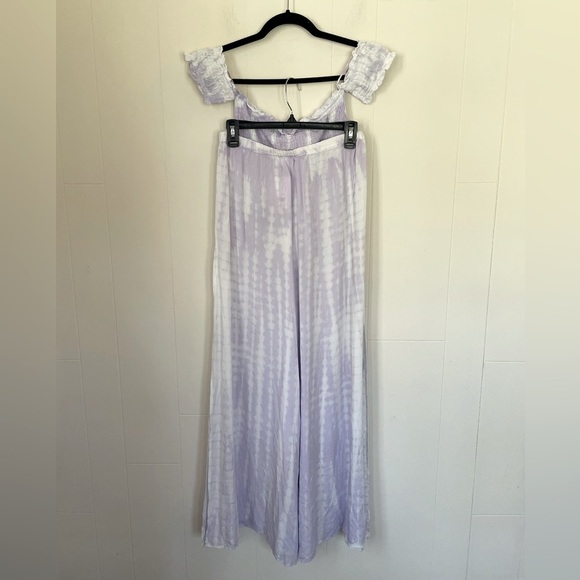 Kiwi Punch NEW 2 Piece Matching Set Purple Ice Tie Dyed NWT ~ Women’s Size M - Picture 2 of 16